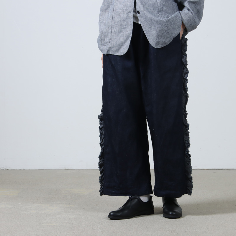 Gauze() INDIGO VIVIENNE PANTS