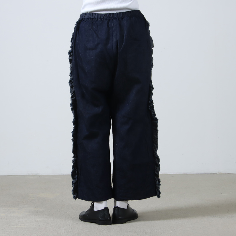 Gauze() INDIGO VIVIENNE PANTS