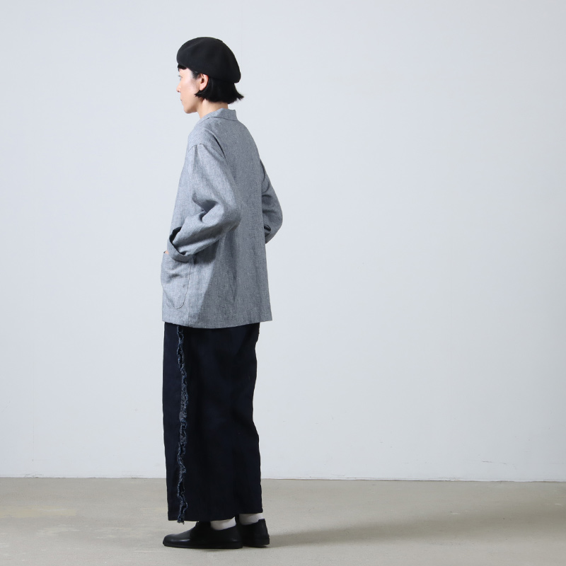 Gauze() INDIGO VIVIENNE PANTS