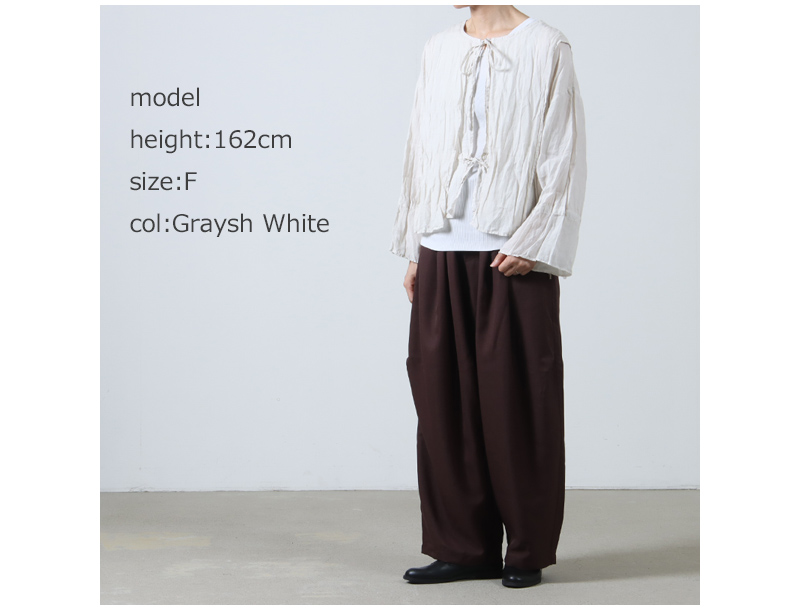 Gauze() CURIOUS 2WAY BLOUSE