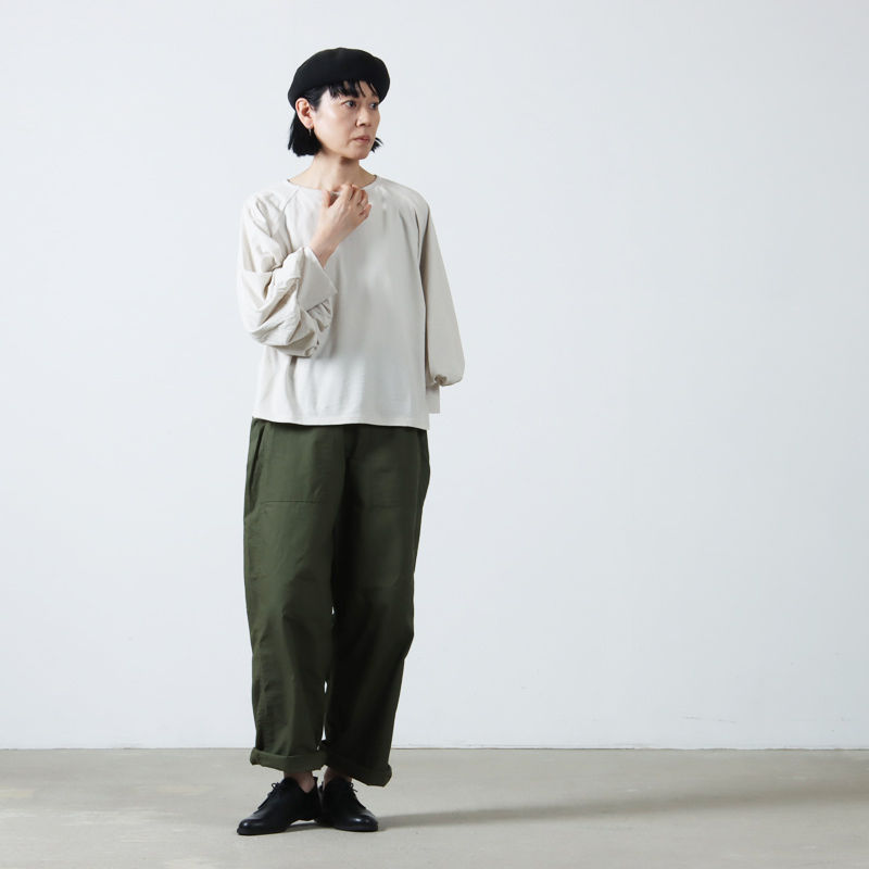 Gauze() ANTIQUE SLEEVE CURIOUS PULL OVER
