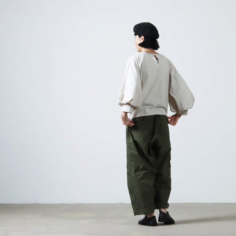 Gauze() ANTIQUE SLEEVE CURIOUS PULL OVER