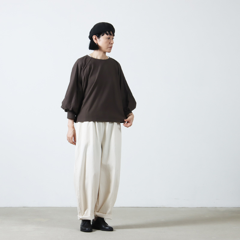 Gauze() ANTIQUE SLEEVE CURIOUS PULL OVER