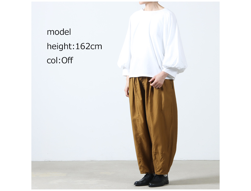 Gauze() ANTIQUE SLEEVE CURIOUS PULL OVER