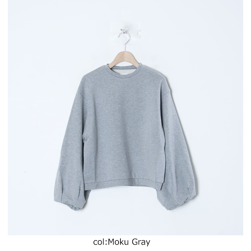 Gauze() VOLUME SLEEVE URAKE PULL OVER