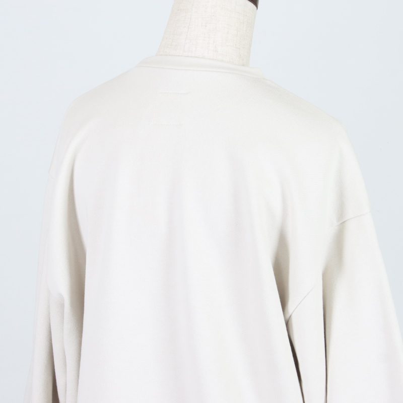 Gauze() VOLUME SLEEVE URAKE PULL OVER