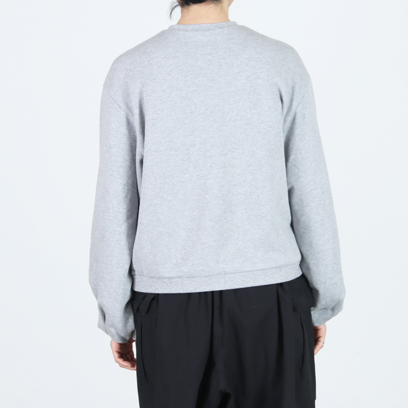 Gauze() VOLUME SLEEVE URAKE PULL OVER