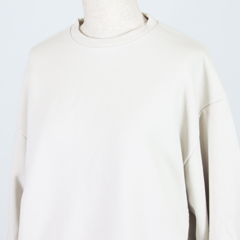 Gauze() VOLUME SLEEVE URAKE PULL OVER