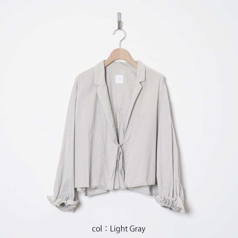 Gauze(������) LAPELED BLOUSE