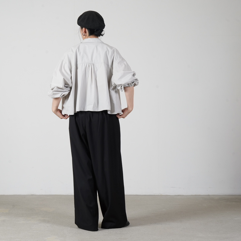 Gauze(������) LAPELED BLOUSE