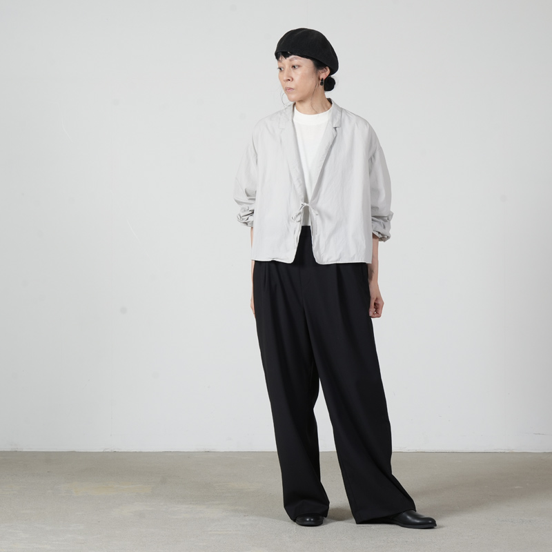 Gauze(������) LAPELED BLOUSE