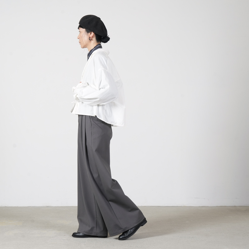 Gauze(������) LAPELED BLOUSE