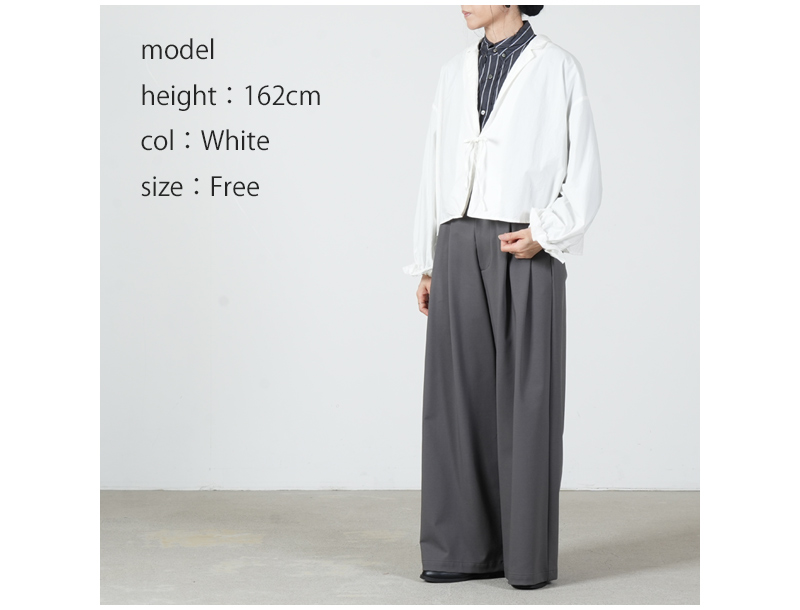 Gauze(������) LAPELED BLOUSE