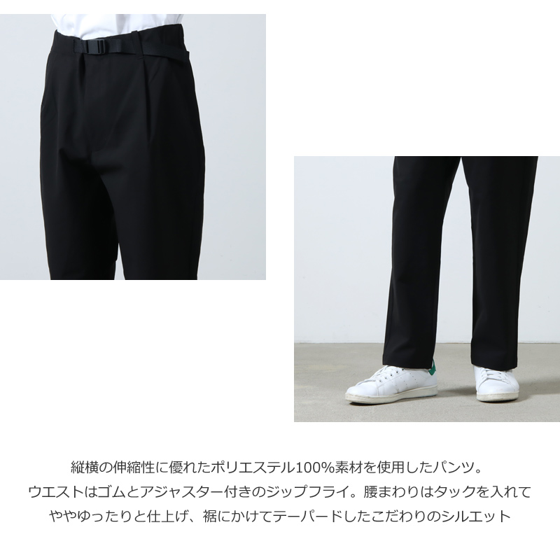 Goldwin(ɥ) One Tuck Tapered Stretch Pants