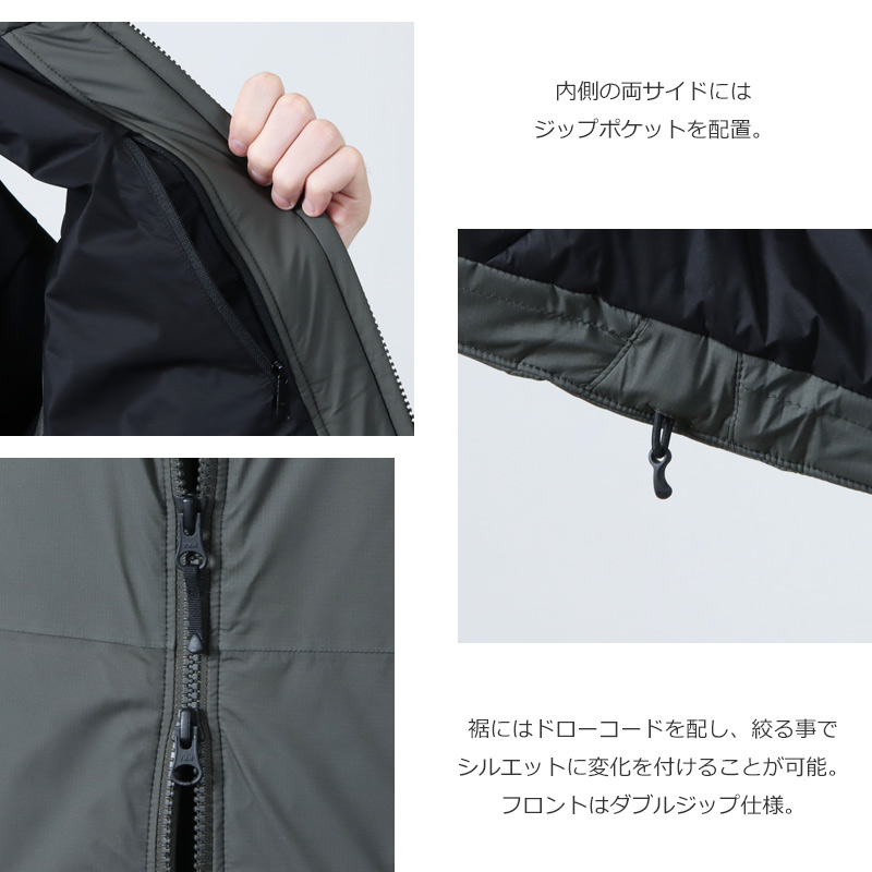 Goldwin(ɥ) WINDSTOPPER BY GORE-TEX LABS Puffy Vest