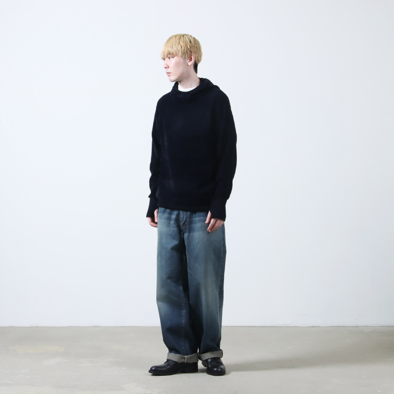 Goldwin(ɥ) Mesh Pile Hoodie