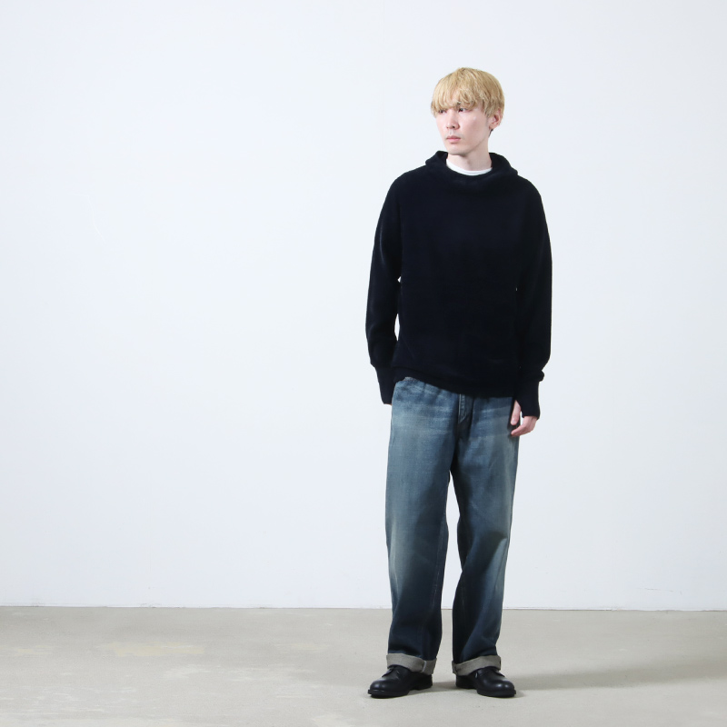 Goldwin(ɥ) Mesh Pile Hoodie