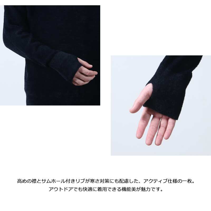 Goldwin(ɥ) Mesh Pile Hoodie
