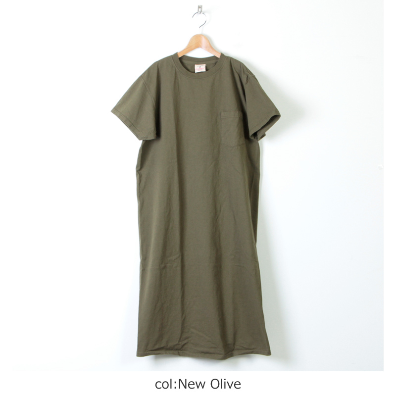 GoodWear (グッドウェア) S/S Pocket Onepiece Long / ショート