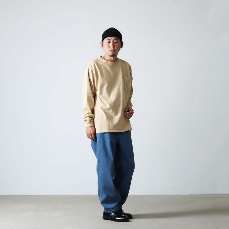 GoodWear (グッドウェア) L/S POCKET TEE / ロングスリーブポケットティー