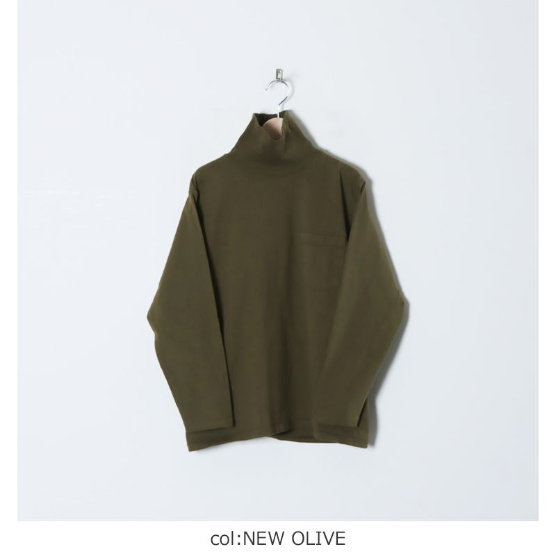 GoodWear(åɥ) L/S TURTLE NECK POCKET TEE