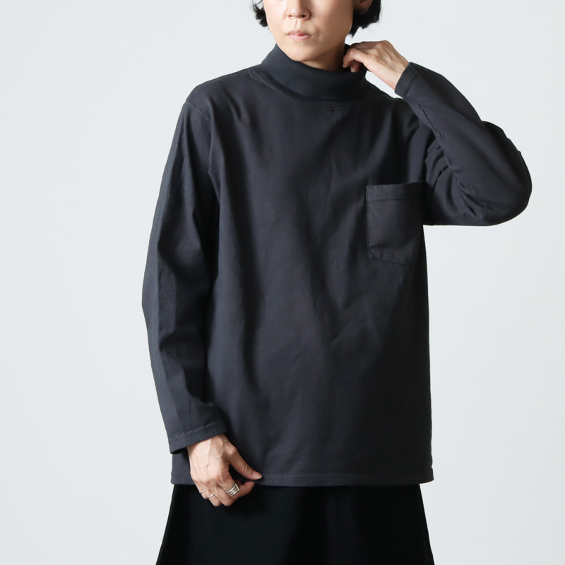 GoodWear(åɥ) L/S TURTLE NECK POCKET TEE