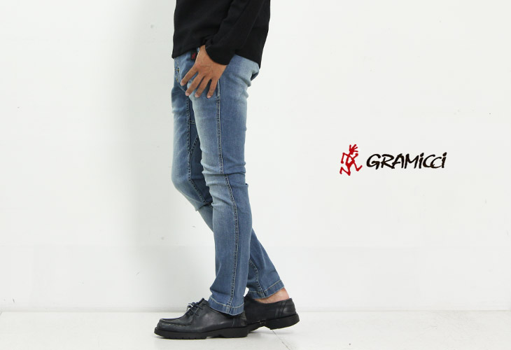 GRAMICCI (グラミチ) DENIM SKINNY PANTS