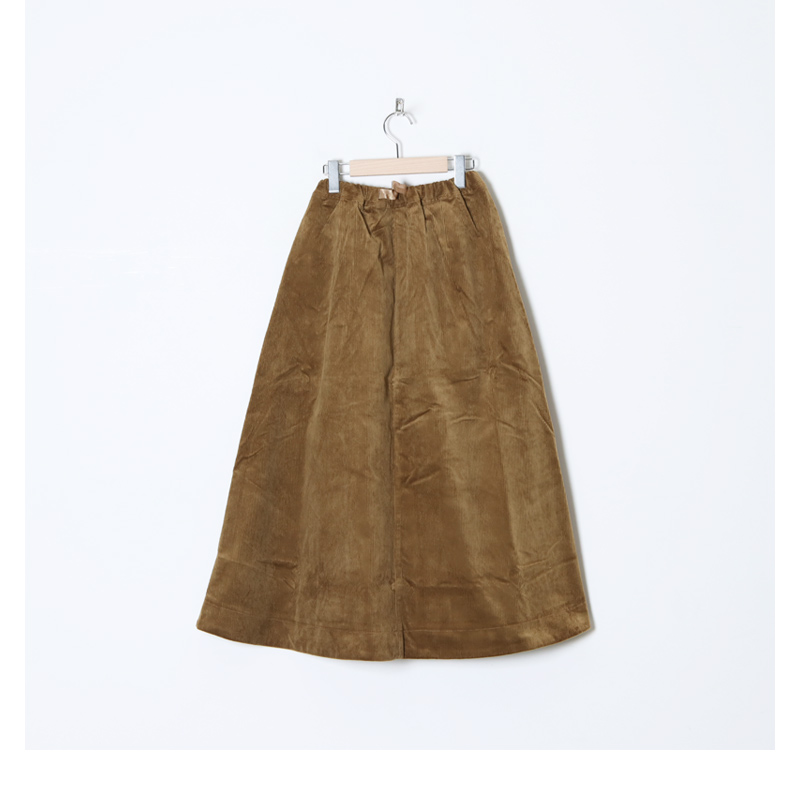 GRAMICCI (グラミチ) CORDUROY TALECUT SKIRT / コーデュロイテイル 