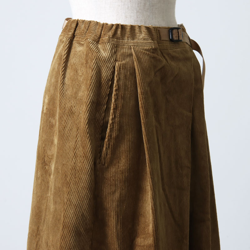 GRAMICCI (グラミチ) CORDUROY TALECUT SKIRT / コーデュロイテイル