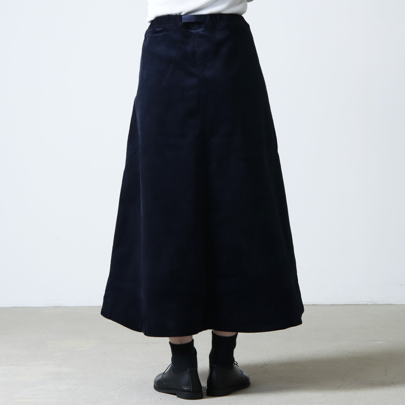 GRAMICCI (グラミチ) CORDUROY TALECUT SKIRT / コーデュロイテイル