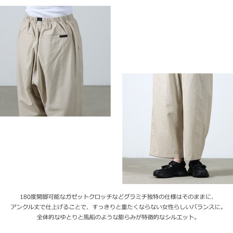 GRAMICCI (グラミチ) 【Japan Exclusive】LINEN COTTON BALOON PANT 