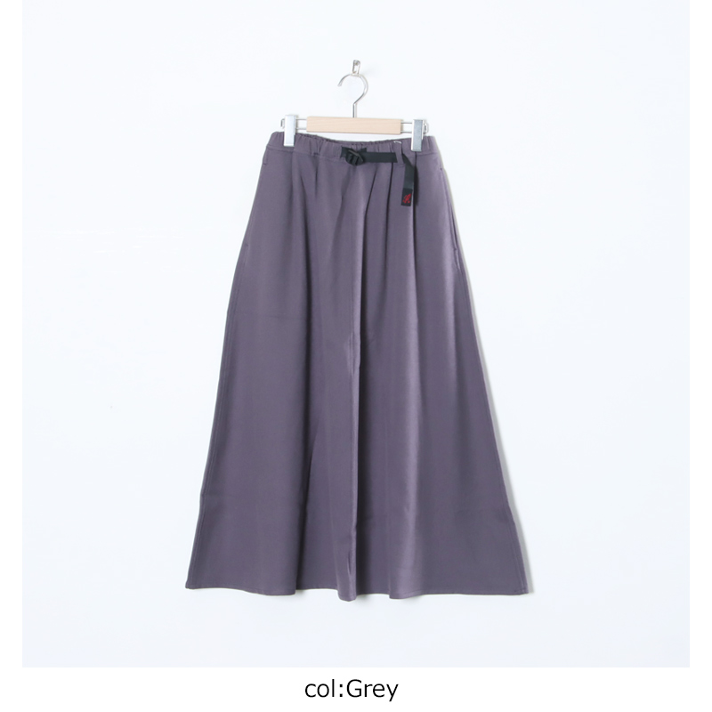 GRAMICCI(ߥ) WOOL LIKE FLARE SKIRT