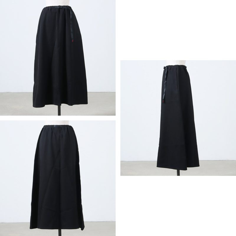 GRAMICCI(ߥ) WOOL LIKE FLARE SKIRT