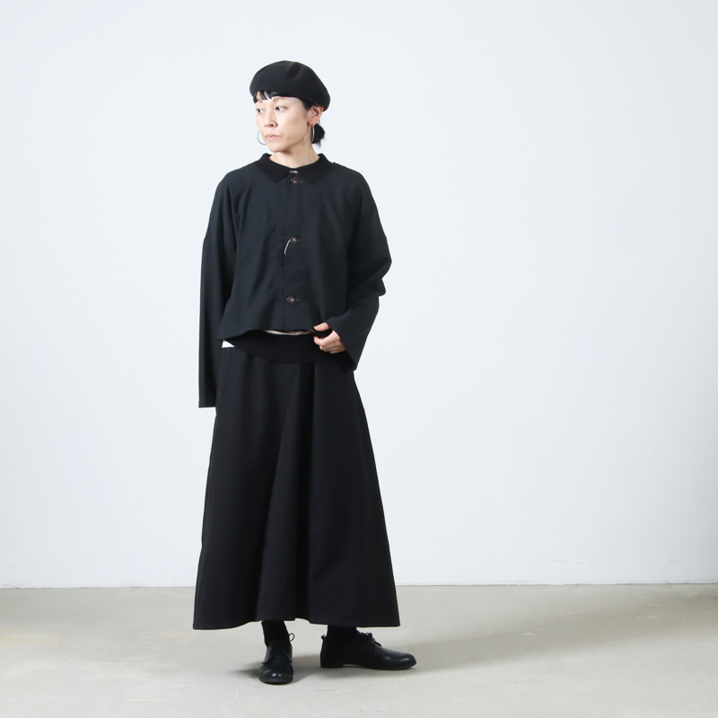 GRAMICCI(ߥ) WOOL LIKE FLARE SKIRT