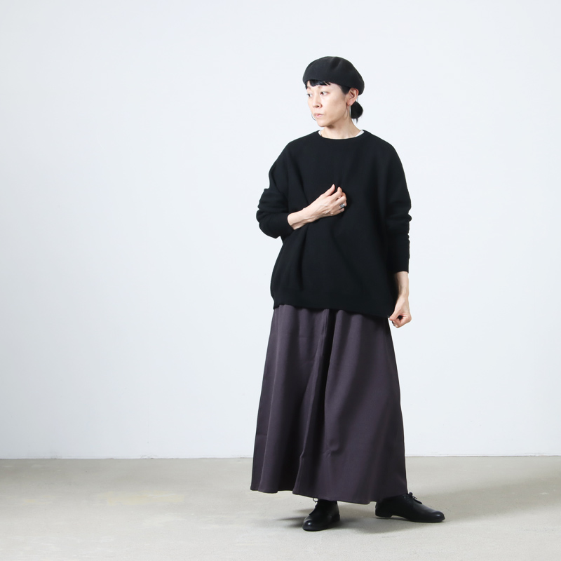 GRAMICCI(ߥ) WOOL LIKE FLARE SKIRT