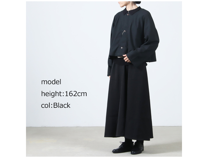 GRAMICCI(ߥ) WOOL LIKE FLARE SKIRT