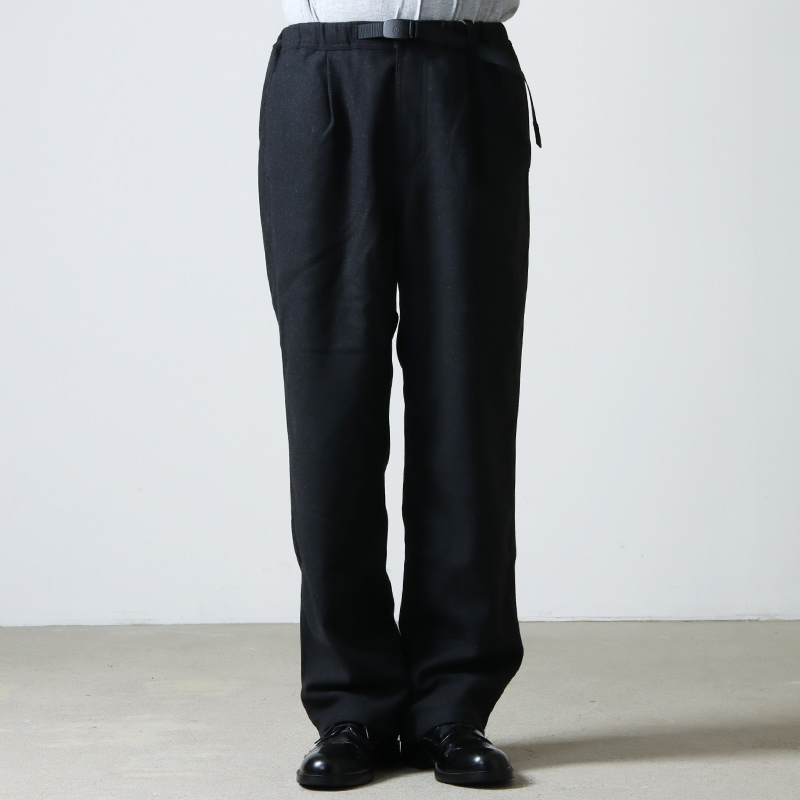 GRAMICCI (グラミチ) WOOL RELAXED PLEATED TROUSER / ウール