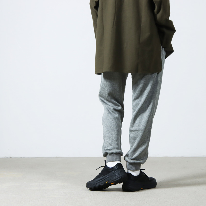 GRAMICCI (グラミチ) BONDING KNIT FLEECE NARROW RIB PANT / ボンディングニットフリースナローリブパンツ