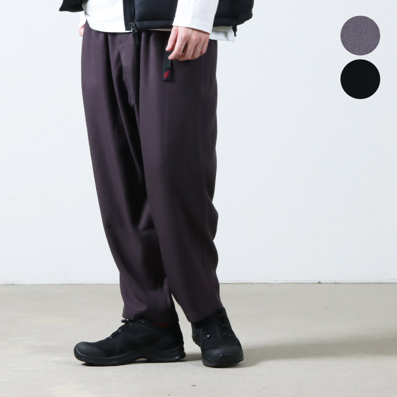 GRAMICCI (ߥ) WOOL LIKE WIDE TAPERED PANT