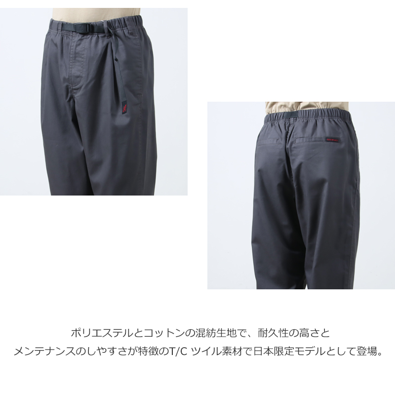 GRAMICCI(ߥ) T/C TWILL TUCK TAPERED PANT