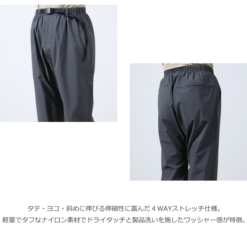 GRAMICCI(ߥ) 4WAY STRETCH TRACK PANT