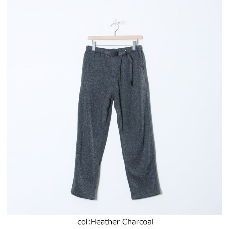 GRAMICCI(グラミチ) BONDING KNIT FLEECE EAZY TAPERED PANT