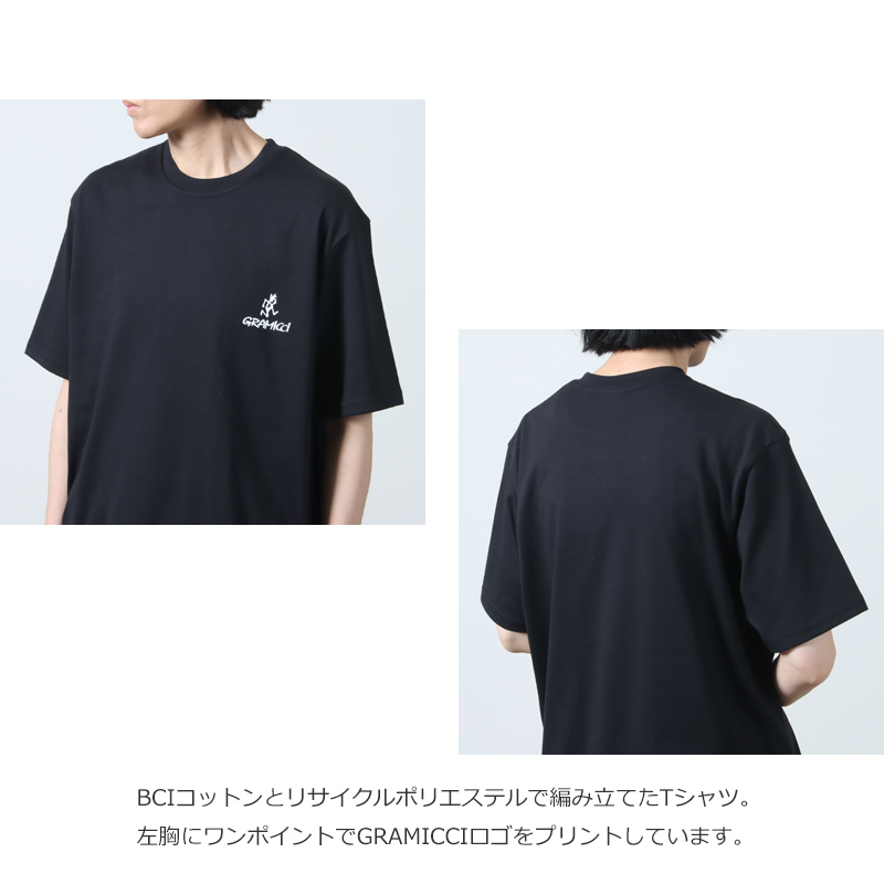 GRAMICCI(����ߥ�) ONE POINT LOGO TEE