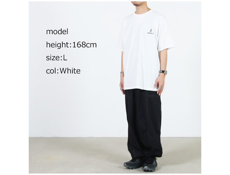GRAMICCI(����ߥ�) ONE POINT LOGO TEE