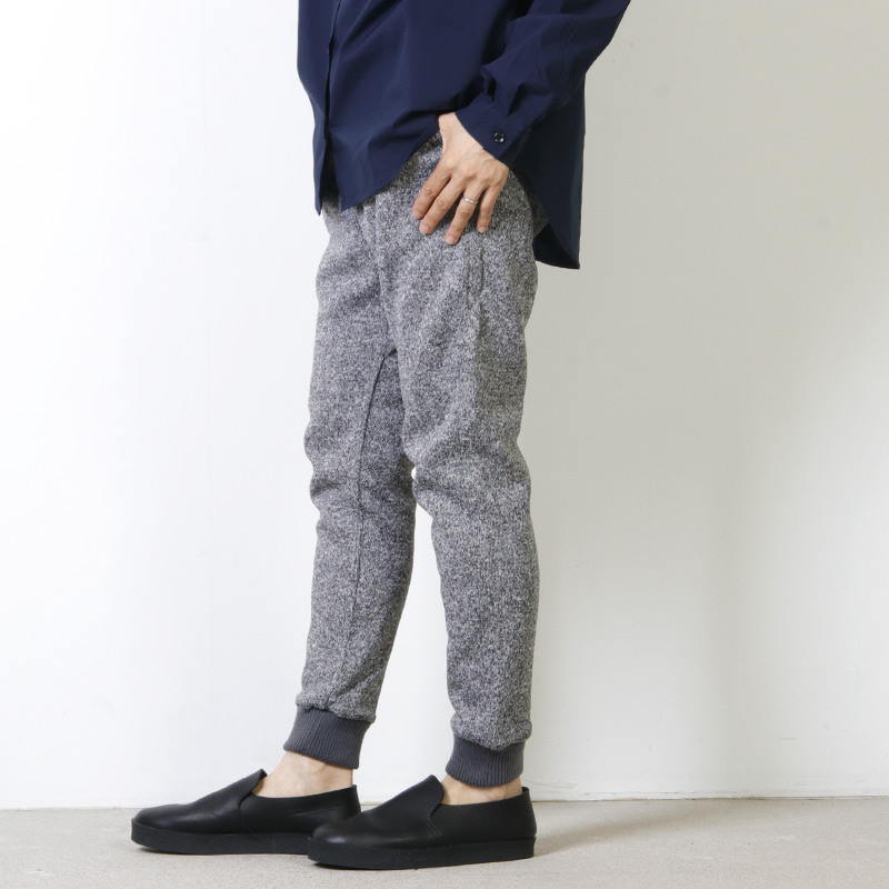 GRAMICCI (グラミチ) BOUNDING KNIT FLEECE NARROW RIB PANTS