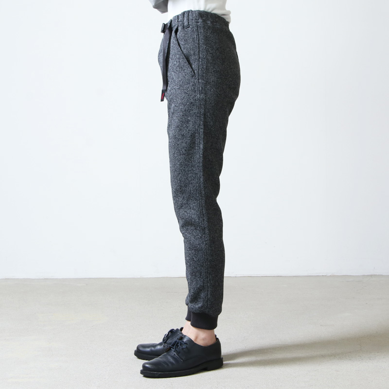 Gramicci グラミチ Bonding Knit Fleece Narrow Rib Pants ボンディングニットフリースナローリブパンツ