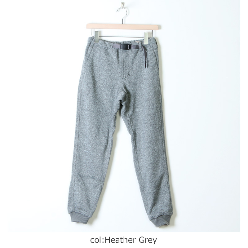 GRAMICCI (グラミチ) BONDING KNIT FLEECE NARROW RIB PANTS / ボンディングニットフリースナローリブパンツ