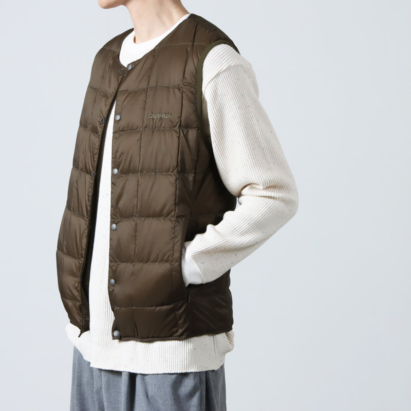 GRAMICCI (グラミチ) × TAION INNER DOWN VEST / × タイオン インナー