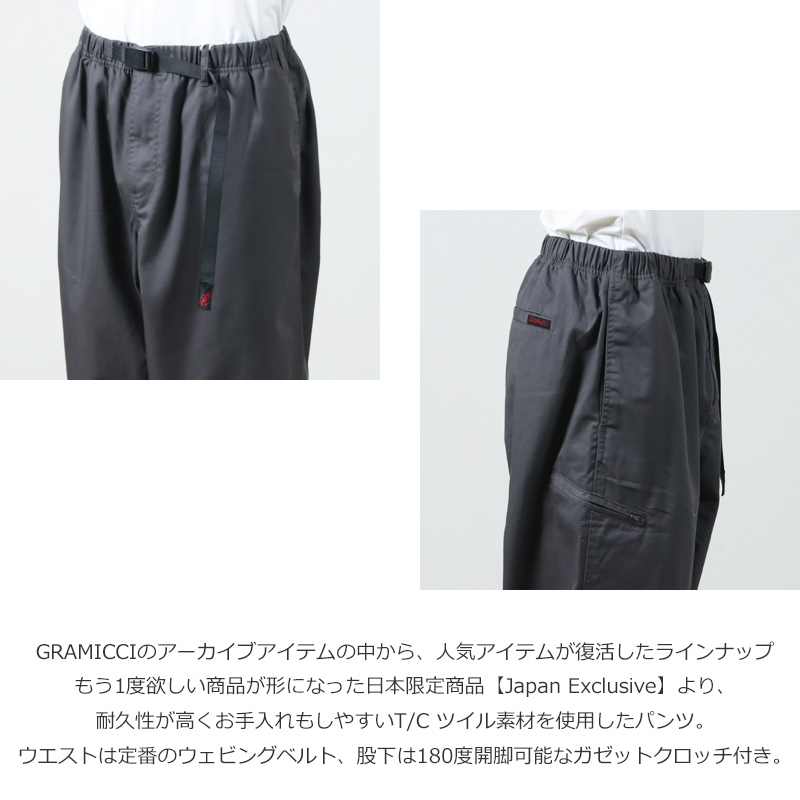 GRAMICCI(ߥ) Japan ExclusiveTC/TWILL RESORT PANT #MEN