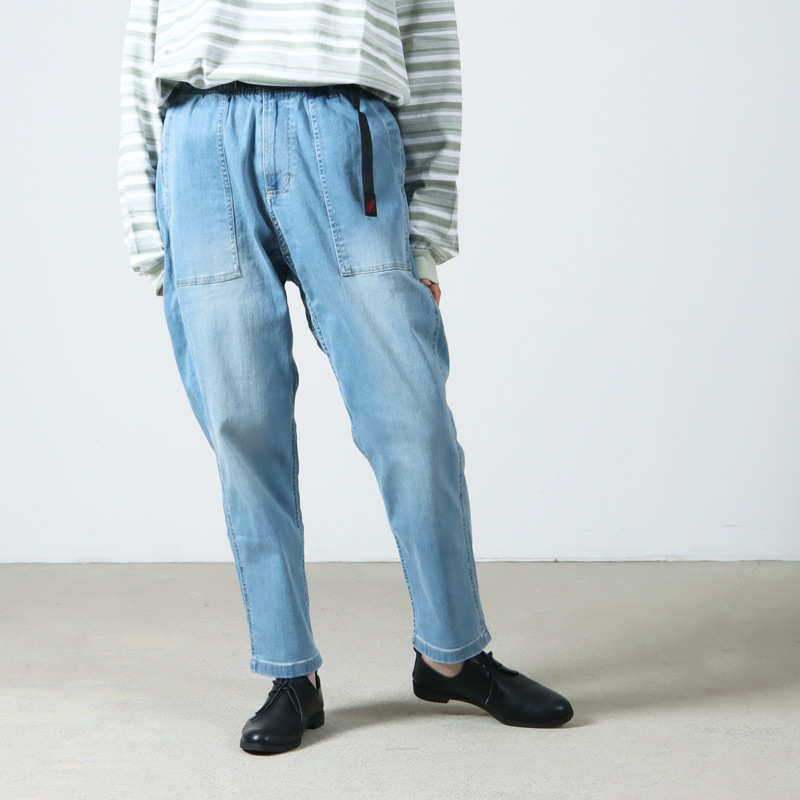 GRAMICCI(ߥ) STRETCH DENIM LOOSE TAPERED PANT #UNISEX